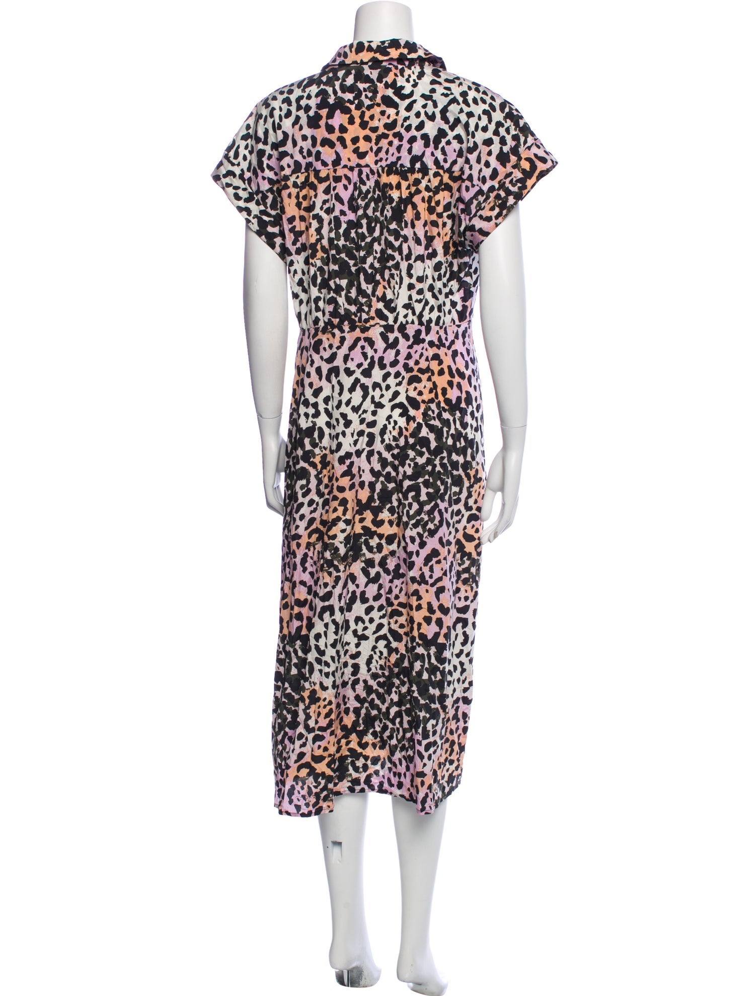 Veronica Beard Silk Animal Print Tunic